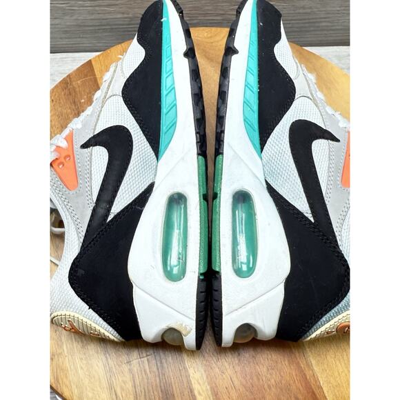 Nike Air Max Correlate White Black New Green Womens Size 5.5 Shoes 511417-135 - Picture 7 of 11